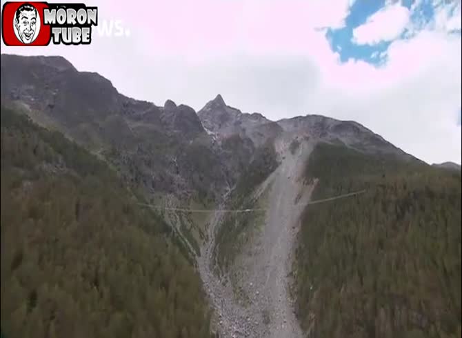 Video: In Switzerland, the world's longest suspension bridge designated just for pedestrian traffic was inaugurated